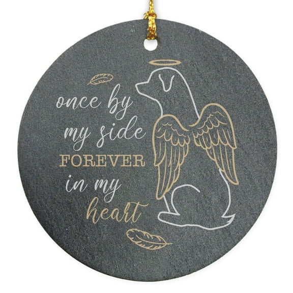 Pet Memorial Round Disc Ornament