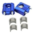 thumbnail image 3 of DYNWAVECA Generic Motorcycle Handle Bar Risers Premium Universal Handlebar Clamp Mount Blue, 3 of 10