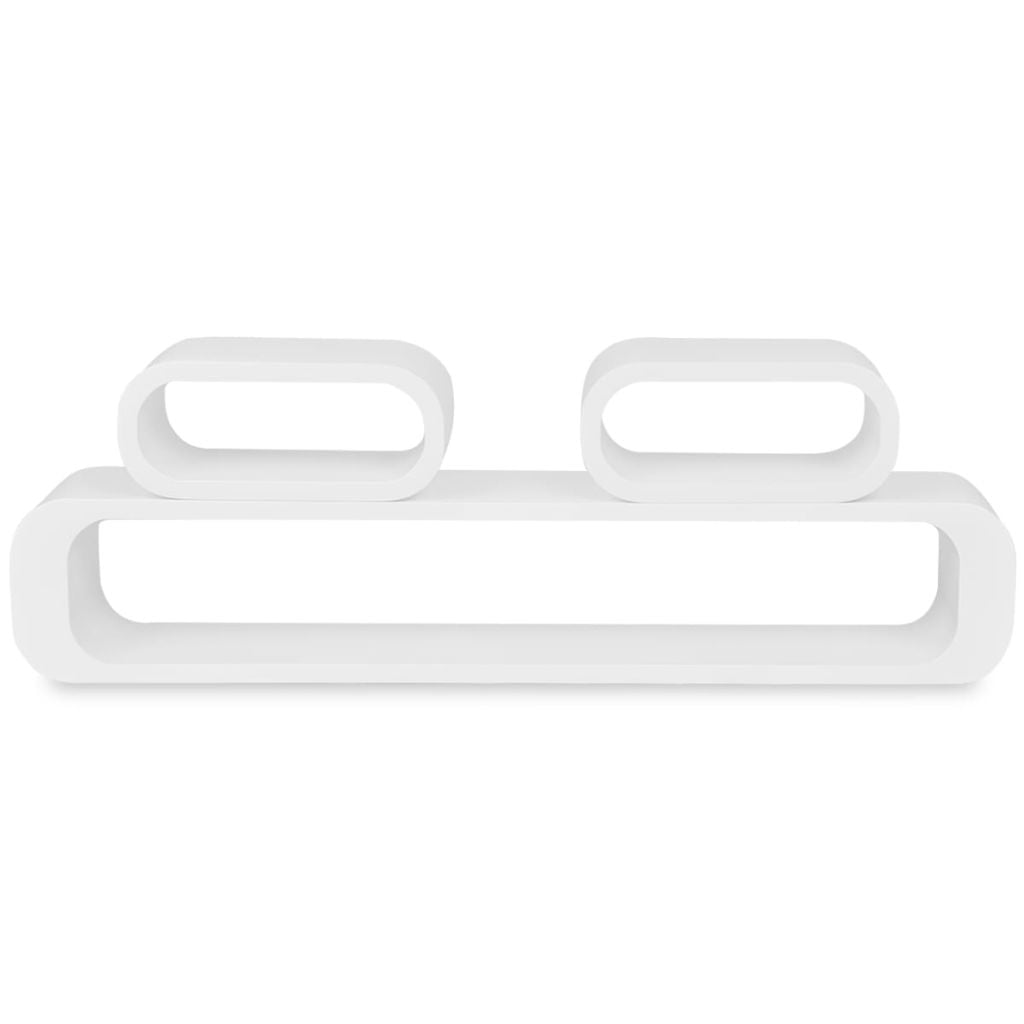 Clearance 3 Floating Wall Display Shelf, Wall Decor Storage Shelf, Wall Mount Display Rack for Bedroom