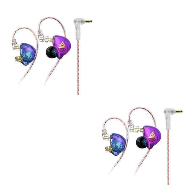 Bearachild AK6 PLUS Auriculares Auriculares con cable Cable desmontable dinámico Manos libres Fitness Música Sonido Auriculares con tapones para los colorido sin micrófono 2piezas