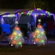 thumbnail image 4 of Xihbxyly Lámpara Solar para Árbol de Navidad, Luces Led de Colores, Decoración para Jardín y Patio, con Energía Solar, Resistente a La Intemperie, 12 Bolas y Estrella Navideñas, Decoración para Fiest, 4 of 6