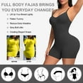 thumbnail image 3 of Cutestreet Womens Slimming Shapewear Tummy Control Full Bust Body Shaper Tummy Control Shapewear Elasticity Slimmer, 3 of 5