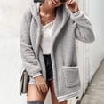 thumbnail image 1 of Sonbest nuevo cárdigan de algodón de manga larga Casual invierno cálido otoño cómodo cárdigan suelto chaqueta con bolsillos Inevent SH1104-51, 1 of 5