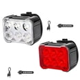 thumbnail image 1 of Luces Delanteras y Traseras para Bicicleta, Impermeables, Recargables por USB, para Uso Diario en Bicicleta, 1 of 7