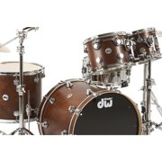 DW Collector's Series 4-Piece Shell Pack Walnut Chrome Hardware