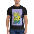thumbnail image 2 of Minions Men'S Basic Short Sleeve T-Shirt， Moisture Wicking, Odor Protection, Sizes S-6xl, 2 of 8
