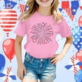 thumbnail image 2 of Graphic Tees for Girls: Short Sleeve Crewneck Tops 5-14 Years Comfortable & Casual for Everyday Wear & Summer Parties, 2 of 4