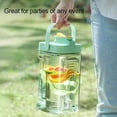 thumbnail image 5 of Drink Dispenser with Spigot,Sealed and Filter screen,Milk,Lemonade Dispenser,Juice Containers With Lids For Fridge and Daily Use,Beverage Liquid Drink Container for Party, 5 of 8