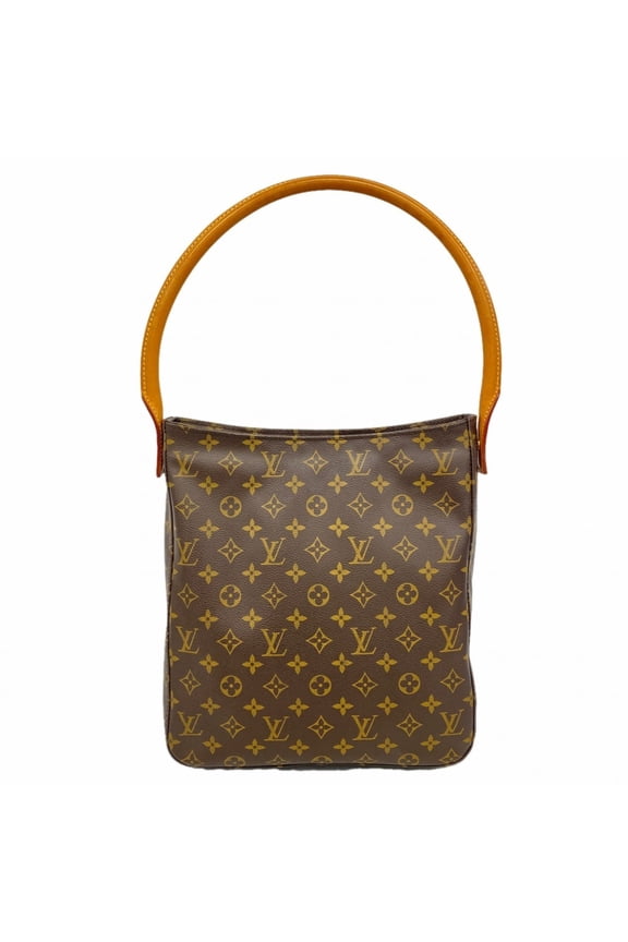 Pre-Owned Louis Vuitton Monogram Looping GM Shoulder Bag M51145 Brown (Women's)