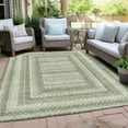 thumbnail image 4 of Dalyn Rugs Machine Washable Indoor/Outdoor Chantille Aloe 3' x 5' Rug, 4 of 9