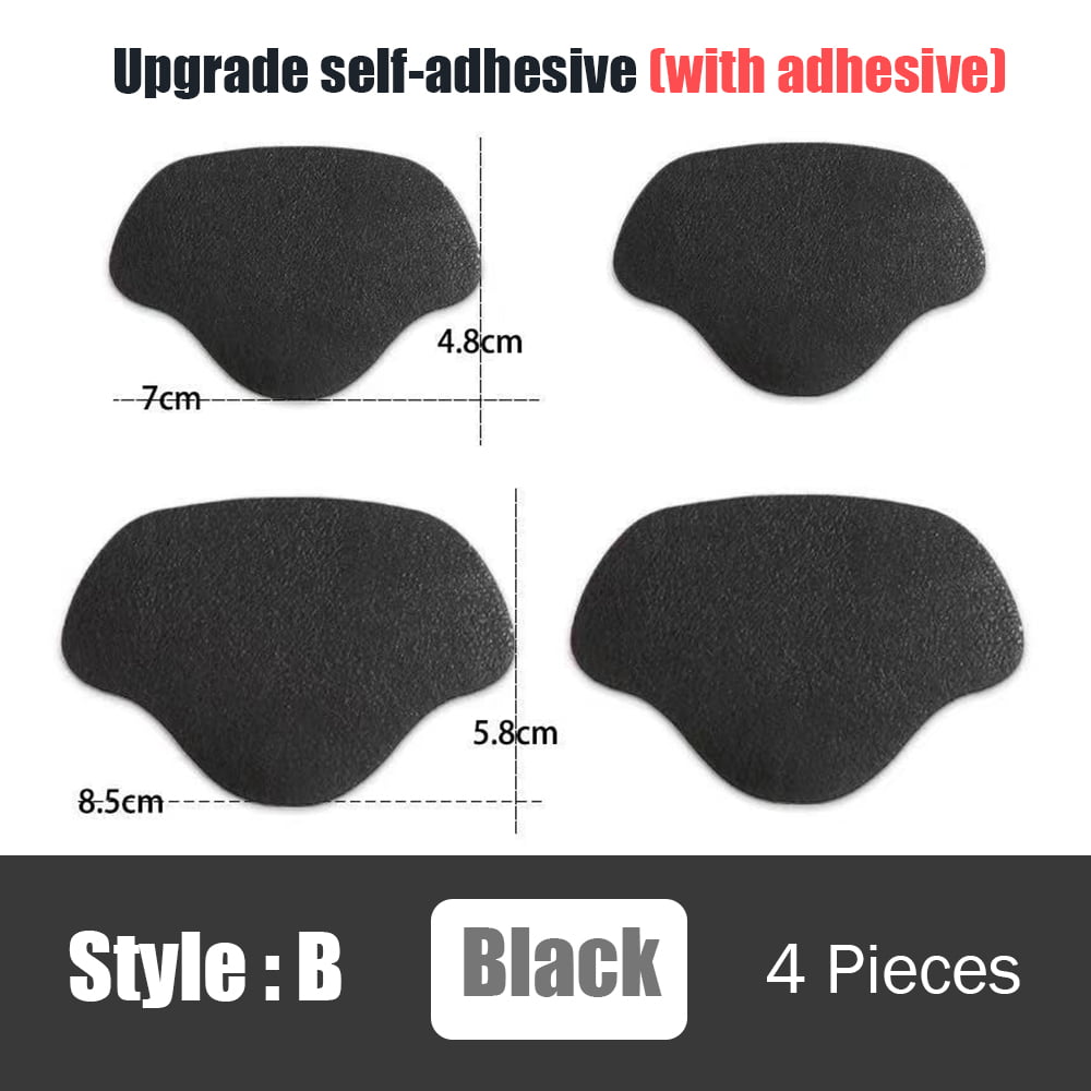  HTZNHXT 8Pair Shoe Hole Repair Pads, Self-Adhesive, Microfiber  Leather, Black, 4Pair Large and 4Pair Small : Health & Household