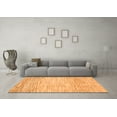 thumbnail image 3 of Ahgly Company Indoor Rectangle Solid Orange Modern Area Rugs, 5' x 7', 3 of 4