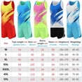 thumbnail image 2 of Men Tracksuit Quick Dry Fit Jogging Suit Sportswear Exercise Clothing Marathon Running Vest+Shorts Sets Fitness Track And Field, 2 of 6