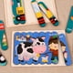 thumbnail image 5 of Rompecabezas Montessori de madera para bebé rompecabezas 3D de animales de dibujos animados juguetes para bebés rompecabezas para niños de 1 2 y 3 años, 5 of 5
