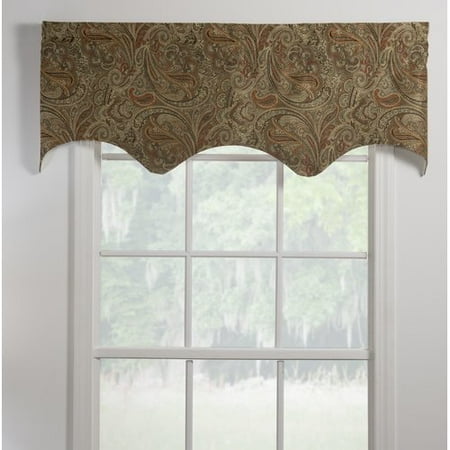 Fleur De Lis Living Madeleine Lined Empress Fille 50 Window Fleur De Lis Living Madeleine Lined Empress Fille 50 Window Valance