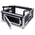 thumbnail image 5 of Sound Town 4U PA DJ Rack/Flight/Road Case with 11U Slant Mixer Top, 20’’ Rackable Depth, 4-Space Size (STMR-4US), 5 of 6