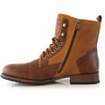 thumbnail image 4 of Polar Fox Mitch MPX808576 Mens Casual Cap Toe Boot Motorcycle Zipper Boots Men, 4 of 6