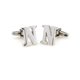 thumbnail image 3 of Par de gemelos de camisa para hombre, gemelos de boda, gemelos, gemelos de tón, accesorios para hombres Zulema  Carta para hombre CuffLinks, 3 of 8