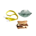 thumbnail image 4 of Bolsa de ropa de muñeca de felpa de 6 pulgadas, bolsa de muñeca colgante, decoración, ropa bonita con sombrero, accesorios de modelo, regalos, vestir,, 4 of 9