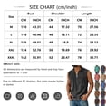 Denim Tank Tops Men Sleeveless Shirt Henley Muscle Gym Workout Running ...