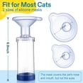 thumbnail image 2 of Espaciador para Inhalador de Mascotas - Nebulizador para Perros y Gatos, Cámara de Aerosol MDI para Administrar Medicamentos, Diseño Específico para Razas Pequeñas., 2 of 5