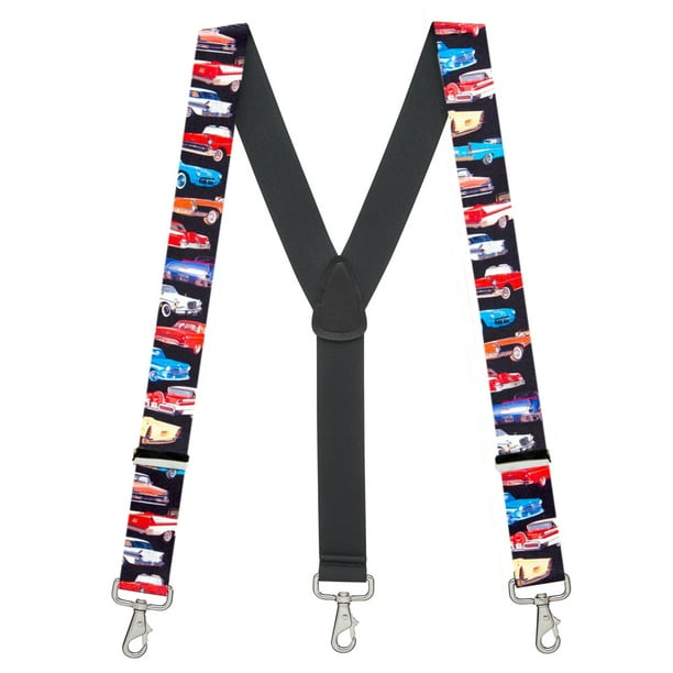 Suspender Store 54 IN CLASS OF 57 1.5Inch Wide Trigger Snap Suspenders
