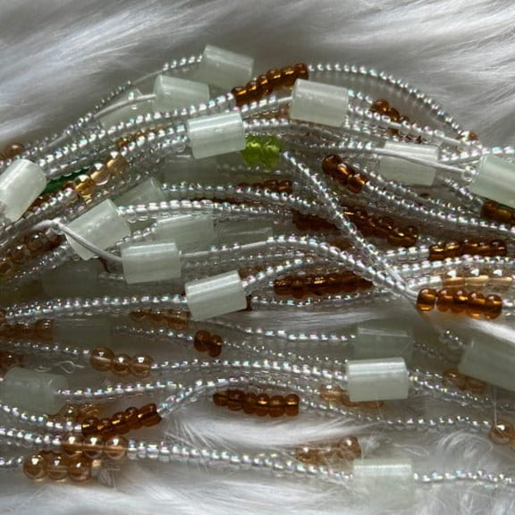 Glow in dark waist beads - Fluorescent waist beads