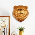 thumbnail image 2 of WE-POLUJ Silicone Mold 3D Bear for Head Resin Mold DIY Craft Wall Pendant Ornament Decora, 2 of 13