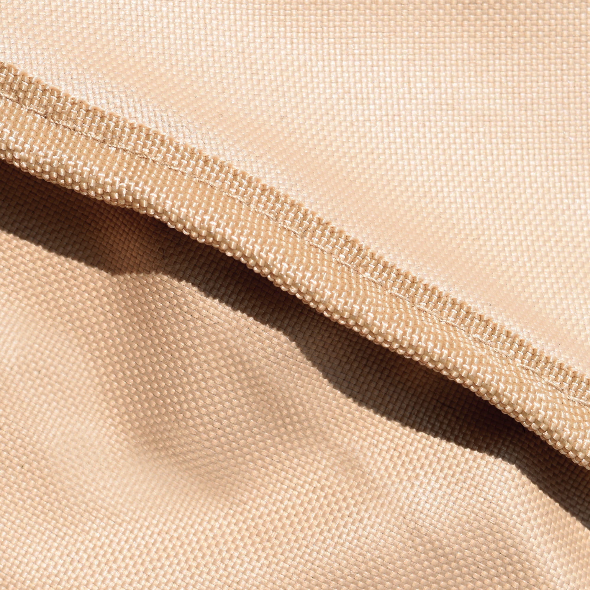 Budge 79"Wx37"L Tan Patio Sofa Cover, StormBlock™ Savanna