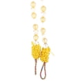 thumbnail image 3 of 2 piezas de acrílico moderno con ventana cortina cuerda Tie Backs TIEBACKS Holdback Zulema Cordón de cortina de cuentas, 3 of 8