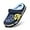 Navy, variant on Kids Faux Fur Lined Garden Clogs: Cartoon Sandals - Fleece Winter Warm Home Slippers for Boys Girls Toddler