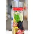 thumbnail image 3 of GROSCHE RIO Glass Infusion Water Pitcher and Sangria Maker Carafe with Stainless Steel Smart Filter Lid, 32 oz, 3 of 6