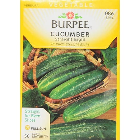 Burpee-Cucumber, Straight Eight Seed Packet
