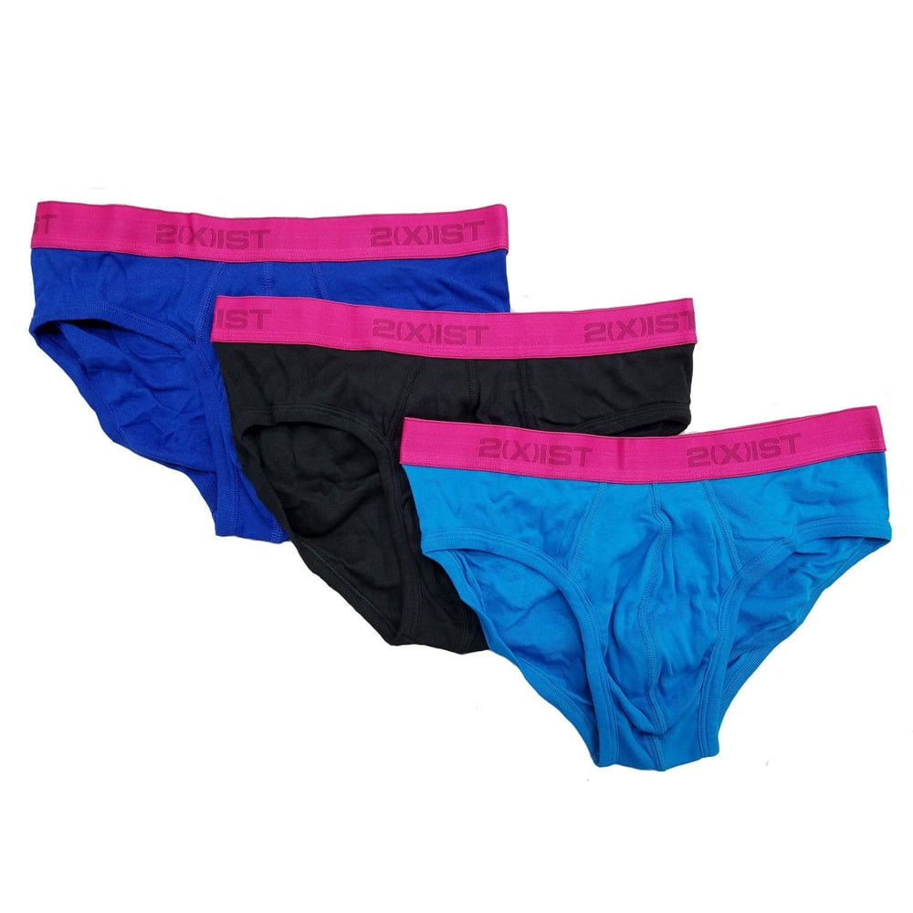 2(X)IST 2(X)IST Men's Essential Cotton NoShow Brief 3Pack 31V2