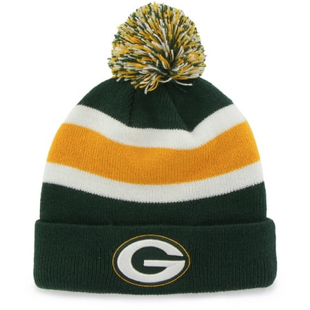 NFL Fan Favorite - Breakaway Beanie with Pom, Green Bay (Best Green Bay Packers)