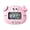 Pink, variant on Riousery Digital Kitchen Timer Cute Animal White Calf with Strong Magnet Back Stand Loud Alarm Large Screen Cooking Time Management Workout Baking