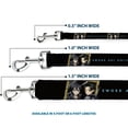 thumbnail image 3 of Sword Art Online Pet Leash, Dog Leash, Sword Art Online Kirito Reflection Poses and Title Logo Black, 4 Feet Long 1.0 Inch Wide, 3 of 6