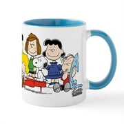 CafePress - Peanuts Gang Music Mugs - 11 oz Ceramic Mug - Novelty Coffee Tea Cup