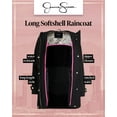 thumbnail image 2 of Jessica Simpson Women's Jacket - Waterproof Softshell Raincoat, Ruffle Back (Size S-XL), 2 of 7