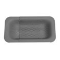 thumbnail image 1 of Batería de Cocina Colador expandible - Colador ajustable sobre el fregadero (gris) Likrtyny Libre de BPA, 1 of 6