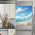 thumbnail image 4 of Blue Sky and Sea Magnetic Dishwasher Cover Magnet Refrigerator Dishwashers Sticker Kitchen Decorative Art Panel Decal 23"x26", 4 of 6
