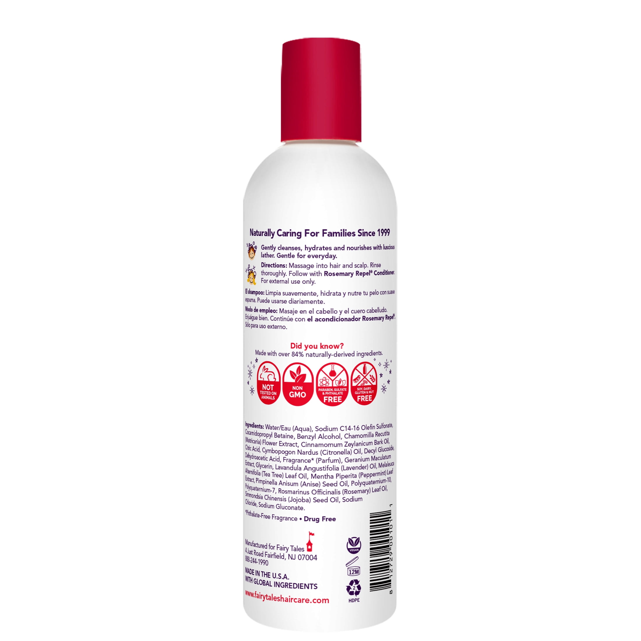 Fairy Tales Rosemary Repel® Daily Kids Shampoo, 12 fl oz.