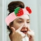 thumbnail image 2 of 2 piezas cómodas de diadema de limpieza de la cara Bandas de cabello de spa Decoración de bandas para la cabeza de composición de la cara, 2 of 5