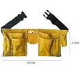 thumbnail image 1 of Quality leather tool belt, Father's Day gift for handyman, carpenter, joiner, 1 of 5