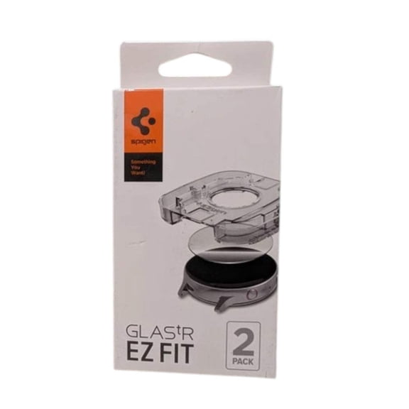 Spigen Glastr EZ Fit Tempered Glass for Samsung Galaxy Watch 8 40mm 2 Pack - AGL09874