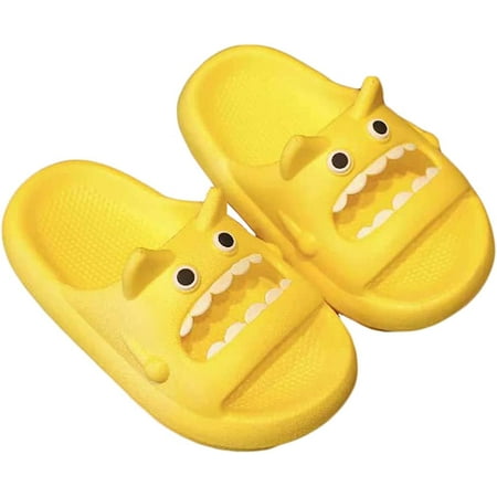 

CoCopeaunts Cute Monster Slide Sandals for Girls Boys Non-slip Open Toe Beach Slides Shower Shoes 2023