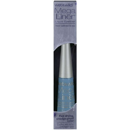 Wet N Wild 1 Wnw Mega Liner Liquid Eyeliner- Blue