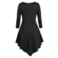 thumbnail image 3 of Haut à Carreaux Intelligent pour Femmes, Manches Longues, 95 % Polyester, 5 % Spandex, Rouge, s, 3 of 5