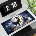 thumbnail image 3 of Happy Halloween Airedale Terrier Witch Pumpkins Bats Desk Mat Full Keyboard Mouse Pad Dale Waterside Dog Lover Large Mousepad - 13012, 3 of 5