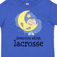 thumbnail image 4 of Inktastic Lacrosse Baby Dream About Boys or Girls Toddler T-Shirt, 4 of 5